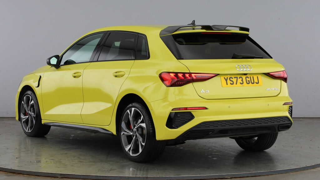 Audi A3 Tfsie 45 S Line Competition Sportback S Tronic Eur YS73GUJ Yellow #3