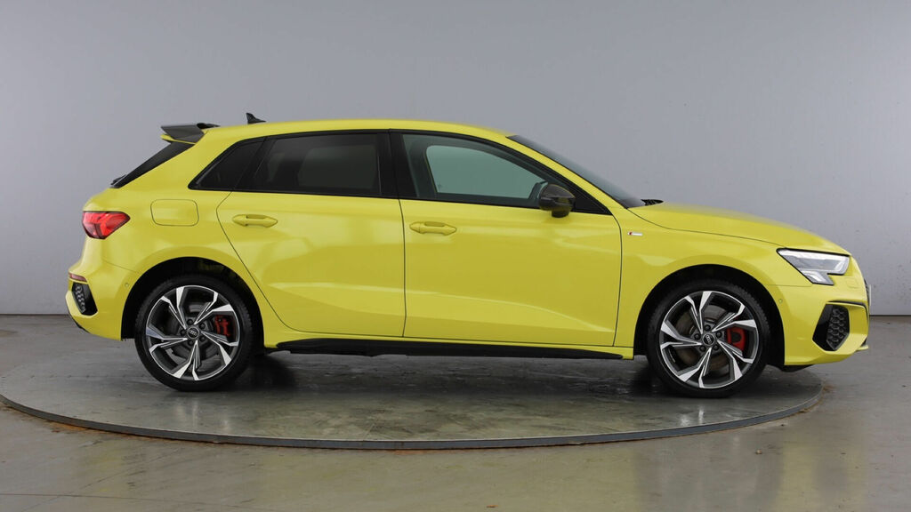 Audi A3 Tfsie 45 S Line Competition Sportback S Tronic Eur YS73GUJ Yellow #4