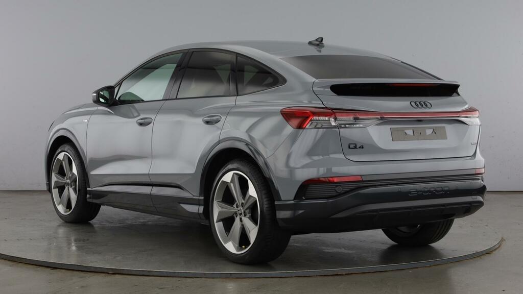 Audi Q4 E Tron 45 Black Edition Sportback Quattro 5-Door 82K Grey #2
