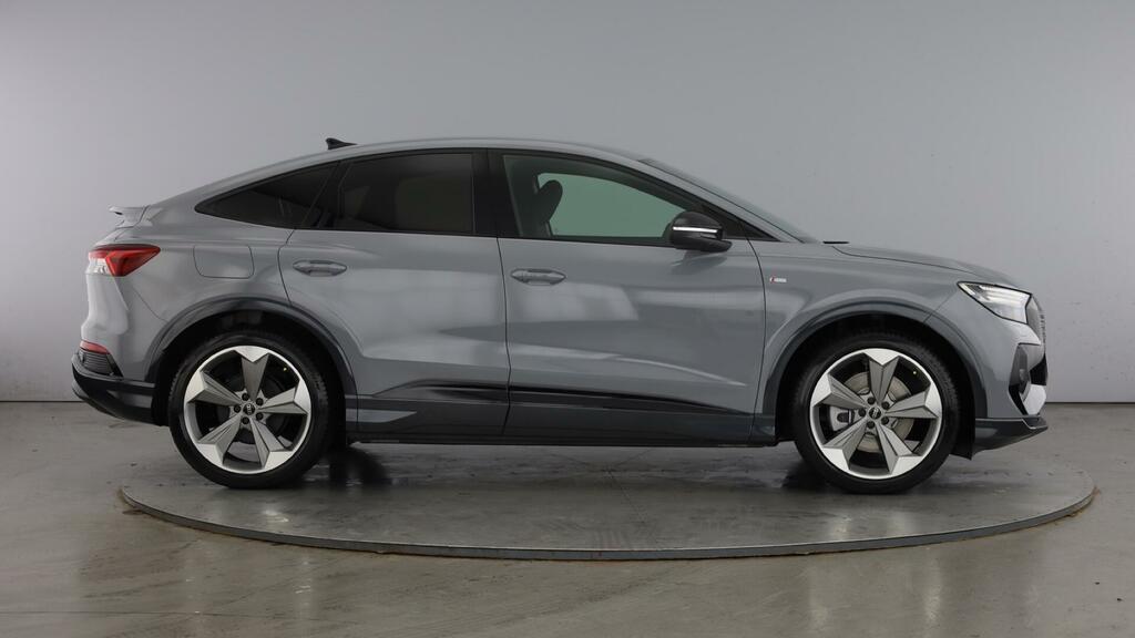 Audi Q4 E Tron 45 Black Edition Sportback Quattro 5-Door 82K Grey #3
