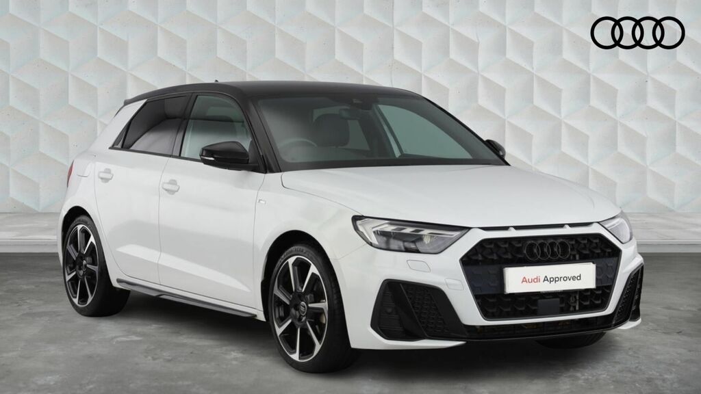 Audi A1 Tfsi 35 Black Edition Sportback S Tronic Euro 6 5- White