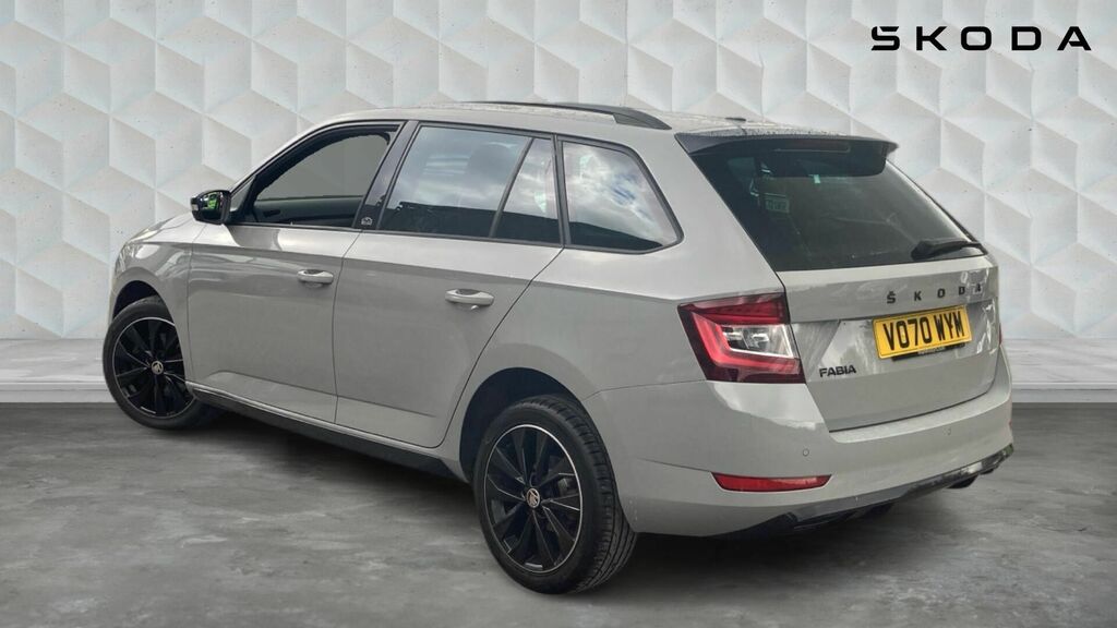 Skoda Fabia 1.0 Tsi Monte Carlo Euro 6 5-Door VO70WYM Grey #3