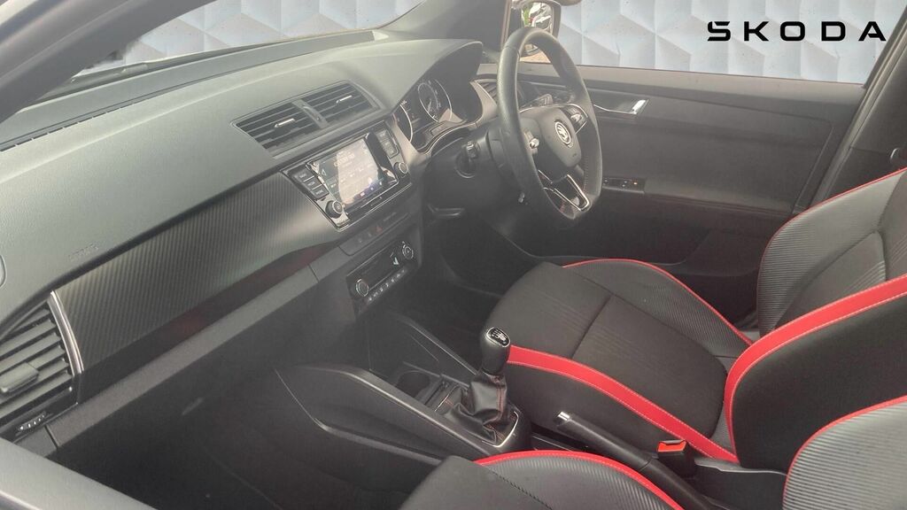 Skoda Fabia 1.0 Tsi Monte Carlo Euro 6 5-Door VO70WYM Grey #2