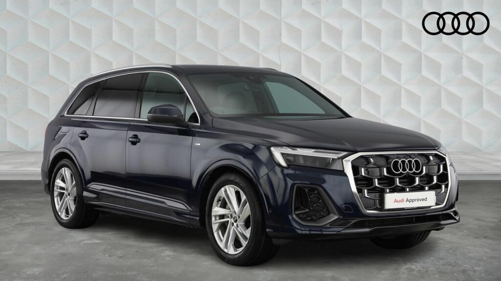 Audi Q7 3.0 Tdi V6 50 S Line Tiptronic Quattro Euro 6 5-Do Blue