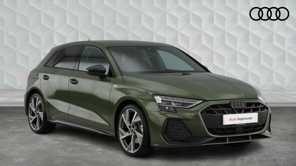Audi A3 Tfsi 35 Black Edition Sportback S Tronic Euro 6 5- Green