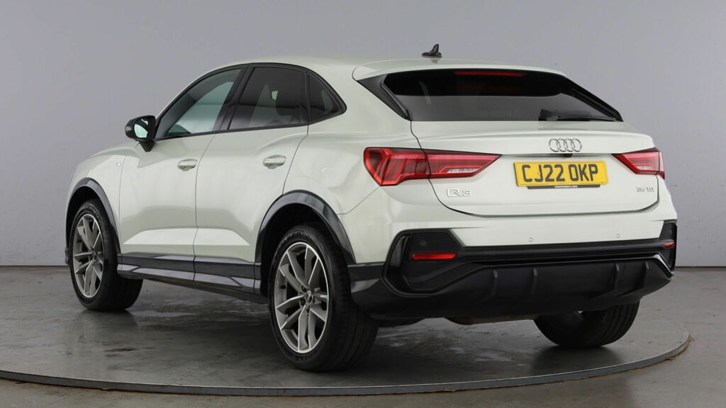 Audi Q3 2.0 Tdi 35 Black Edition Sportback Euro 6 5-Door Silver #3
