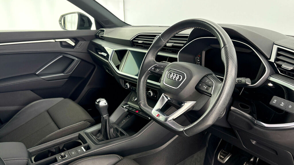 Audi Q3 2.0 Tdi 35 Black Edition Sportback Euro 6 5-Door Silver #6
