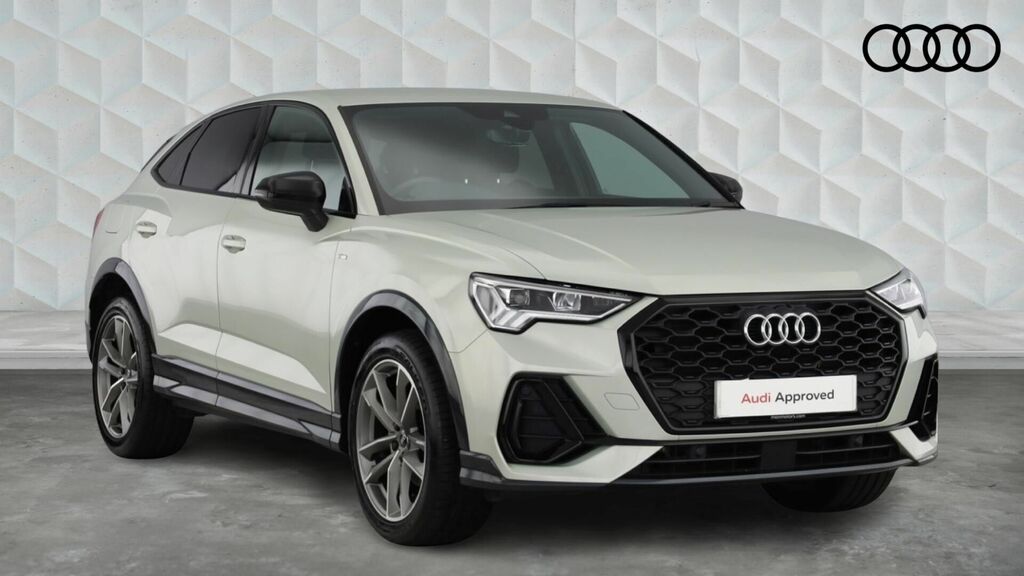 Audi Q3 2.0 Tdi 35 Black Edition Sportback Euro 6 5-Door Silver