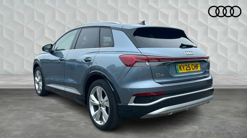 Audi Q4 E Tron 45 S Line 5-Door 82Kwh KY25CHF Blue #3