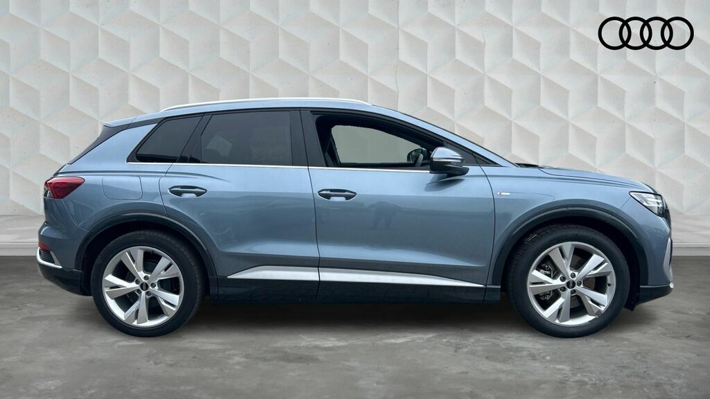 Audi Q4 E Tron 45 S Line 5-Door 82Kwh KY25CHF Blue #4