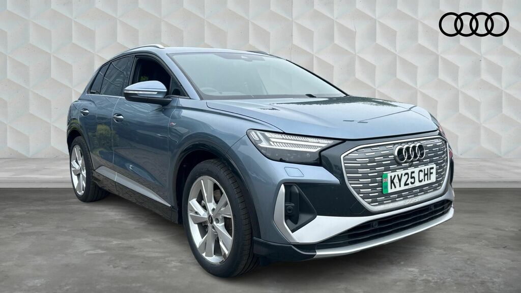 Audi Q4 E Tron 45 S Line 5-Door 82Kwh Blue