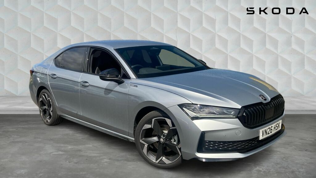 Skoda Superb Tsi E-tec Mhev Sportline Dsg Euro 6 5-Door VN26HSK Silver