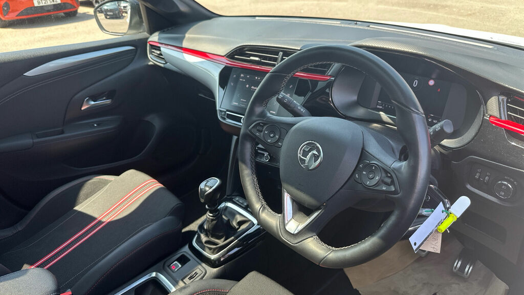 Vauxhall Corsa Turbo Gs Euro 6 5-Door VO23AYP White #6