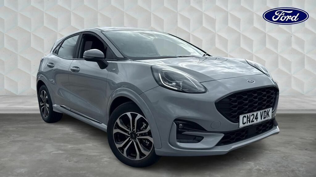 Ford Puma 1.0T Ecoboost Mhev St-line Dct Euro 6 5-Door Grey