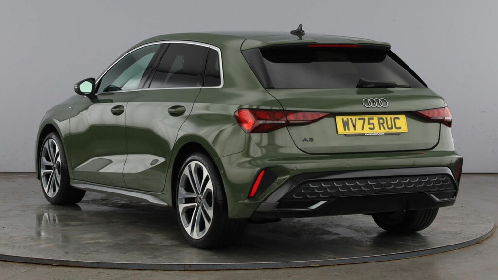 Audi A3 Tfsi S Line Sportback S Tronic Euro 6 5-Door WV75RUC Green #3