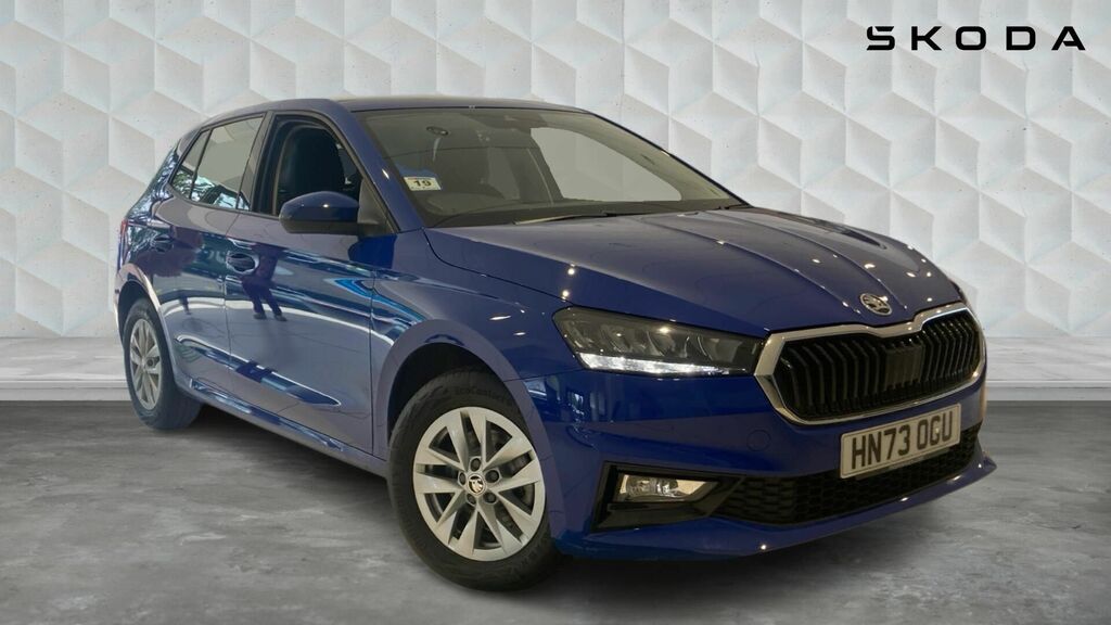 Skoda Fabia 1.0 Tsi Se Comfort Dsg Euro 6 5-Door Blue