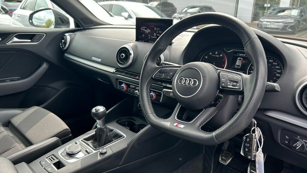 Audi A3 Tfsi 35 S Line Sportback Euro 6 5-Door Black #6