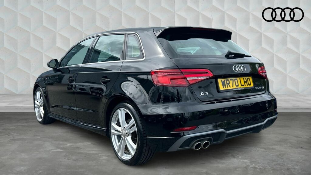 Audi A3 Tfsi 35 S Line Sportback Euro 6 5-Door Black #3