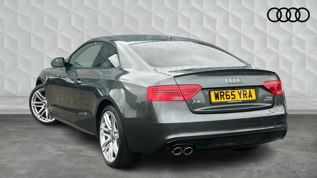 Audi A5 2.0 Tdi Black Edition Plus Quattro Euro 6-Door Grey #3