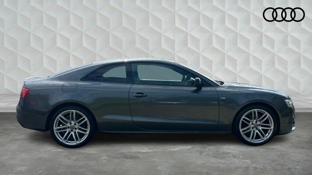 Audi A5 2.0 Tdi Black Edition Plus Quattro Euro 6-Door Grey #4
