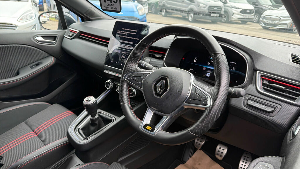 Renault Clio 1.0 Tce Rs Line Euro 6 5-Door CE73KMV Grey #6