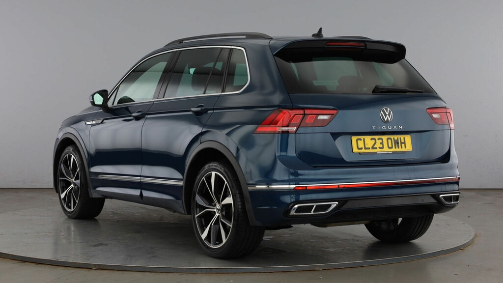 Volkswagen Tiguan 2.0 Tdi R-line Dsg Euro 6 5-Door CL23OWH Blue #3