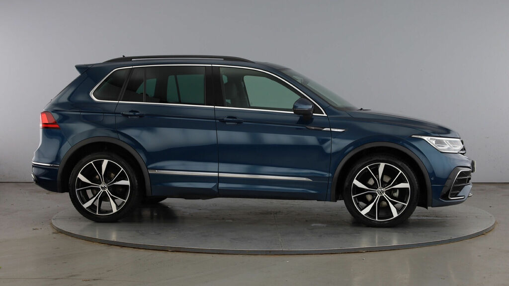 Volkswagen Tiguan 2.0 Tdi R-line Dsg Euro 6 5-Door CL23OWH Blue #4