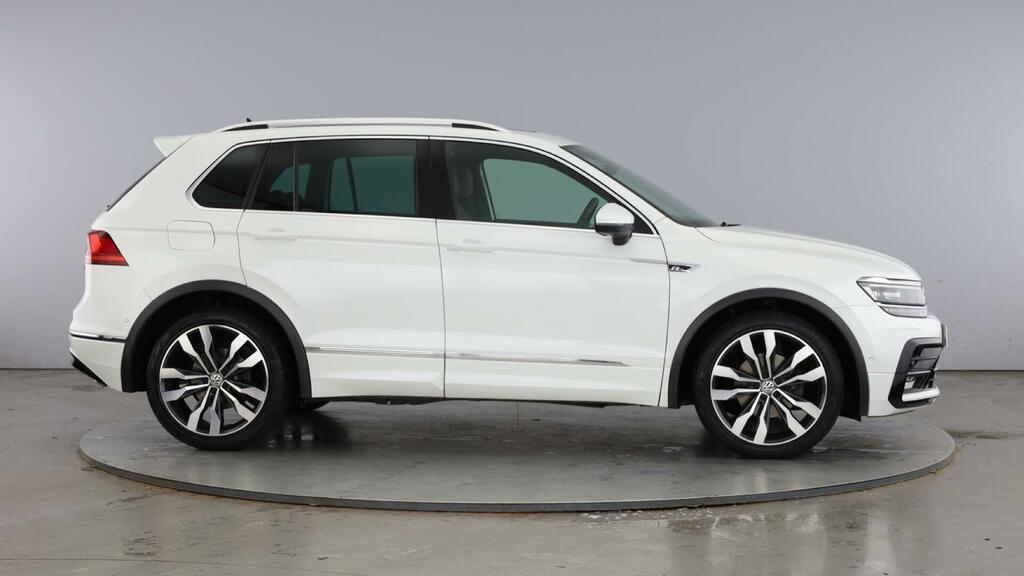 Volkswagen Tiguan 2.0 Tdi R-line Tech Dsg Euro 6 5-Door White #3
