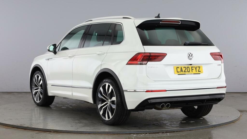 Volkswagen Tiguan 2.0 Tdi R-line Tech Dsg Euro 6 5-Door White #2