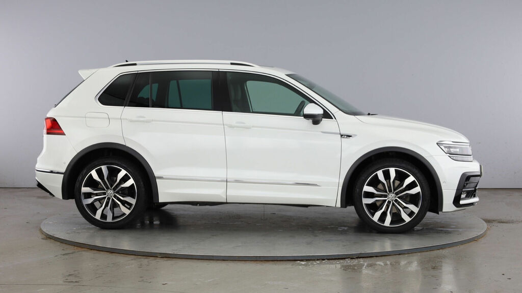Volkswagen Tiguan 2.0 Tdi R-line Tech Dsg Euro 6 5-Door White #4