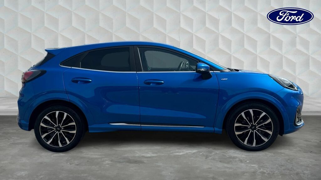 Ford Puma 1.0T Ecoboost Mhev St-line Vignale Dct Euro 6 5-Do CF73LHE Blue #4