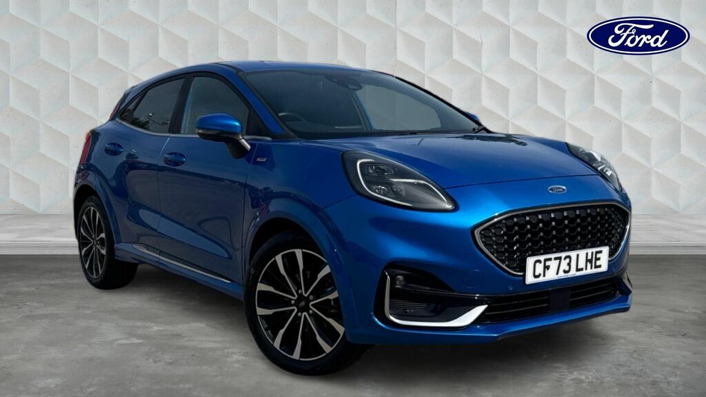 Ford Puma 1.0T Ecoboost Mhev St-line Vignale Dct Euro 6 5-Do CF73LHE Blue