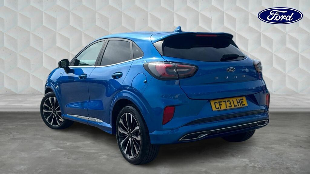 Ford Puma 1.0T Ecoboost Mhev St-line Vignale Dct Euro 6 5-Do CF73LHE Blue #3