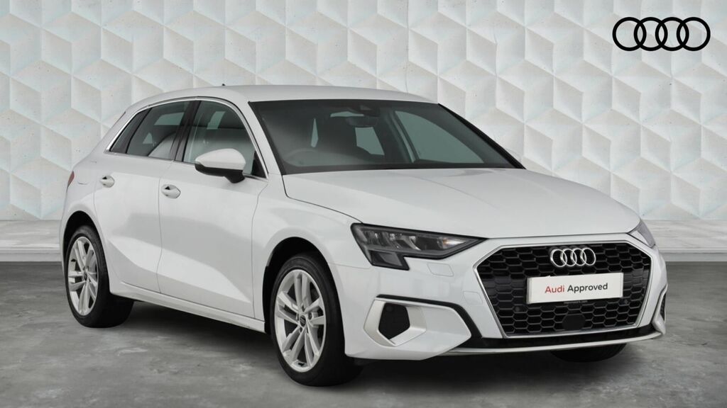 Audi A3 1.0 Tfsi 30 Sport Sportback S Tronic Euro 6 5-Door GK24DZD White