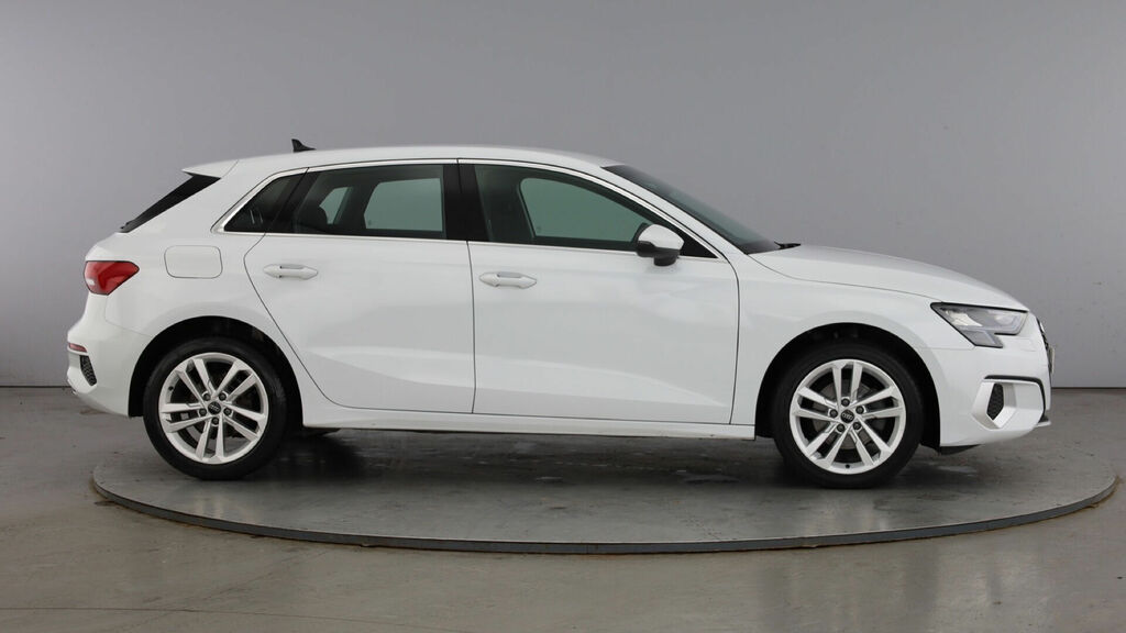 Audi A3 1.0 Tfsi 30 Sport Sportback S Tronic Euro 6 5-Door GK24DZD White #4