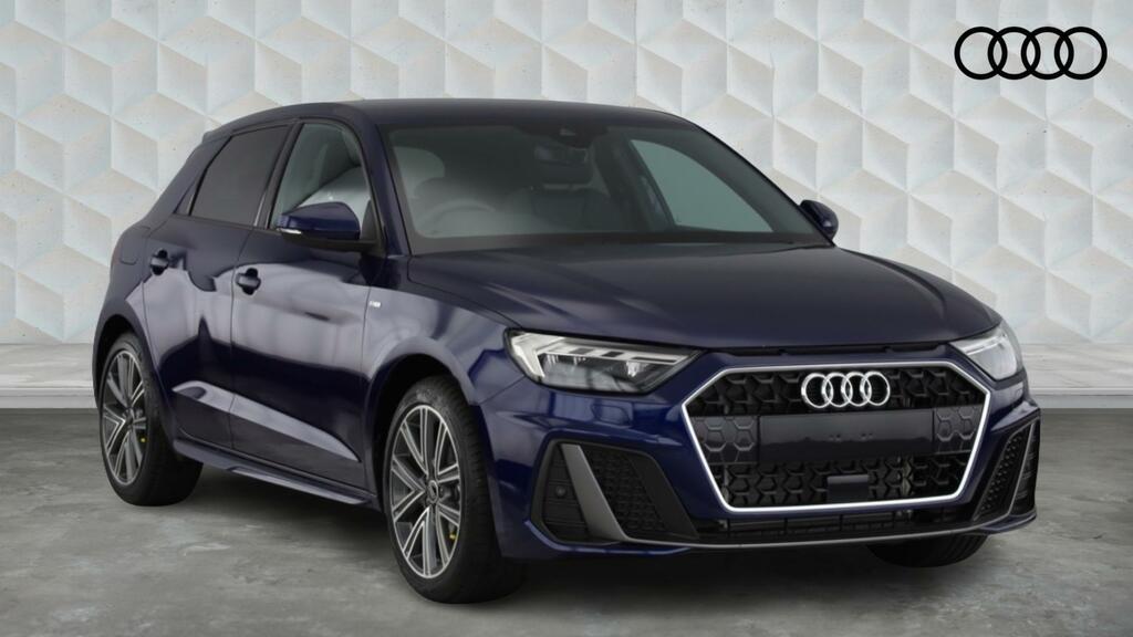 Audi A1 Tfsi 35 S Line Sportback S Tronic Euro 6 5-Door Blue