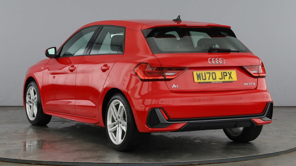 Audi A1 Tfsi 35 S Line Sportback S Tronic Euro 6 5-Door Red #3