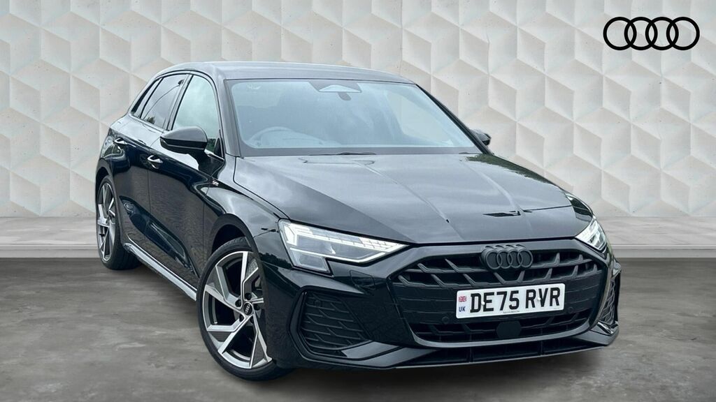 Audi A3 Tfsi Black Edition Sportback S Tronic Euro 6 5-Doo Black