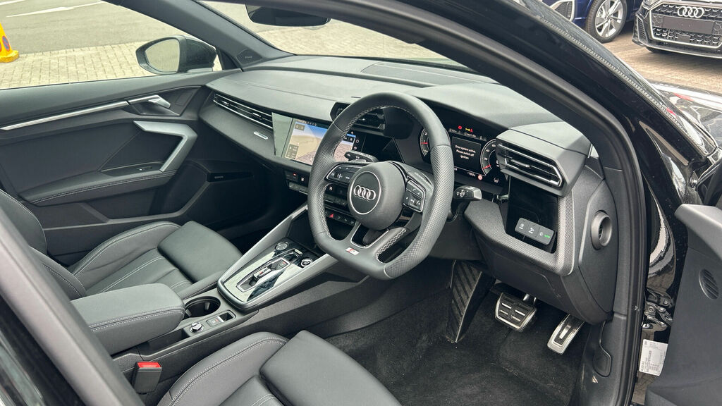 Audi A3 Tfsi Black Edition Sportback S Tronic Euro 6 5-Doo DE75RVR Black #6