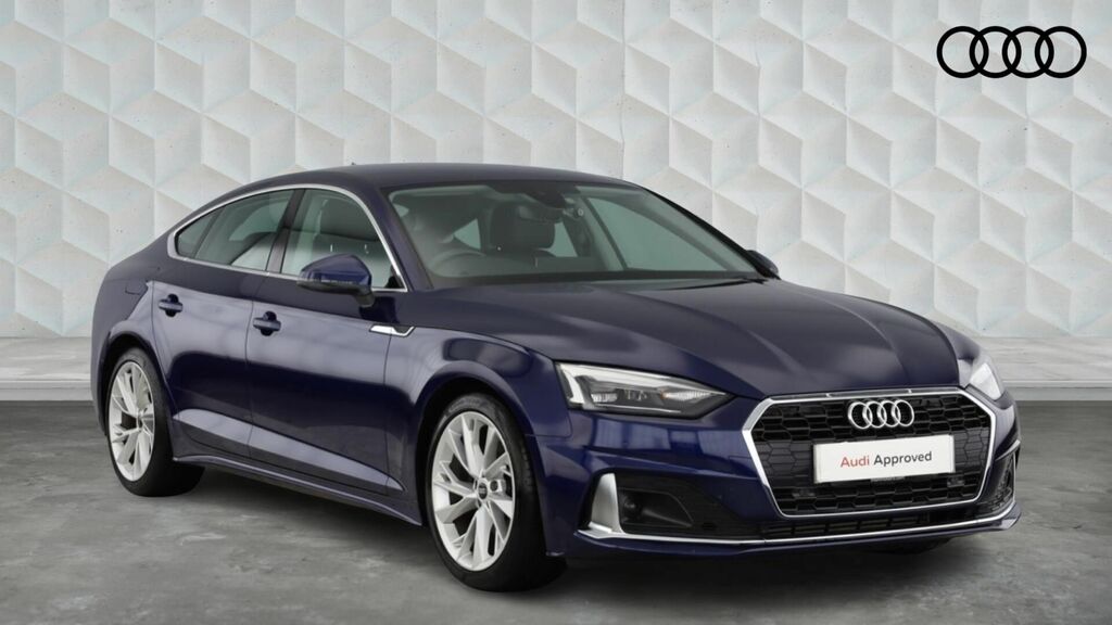 Audi A5 2.0 Tfsi 35 Sport Sportback S Tronic Euro 6 5-Door Blue