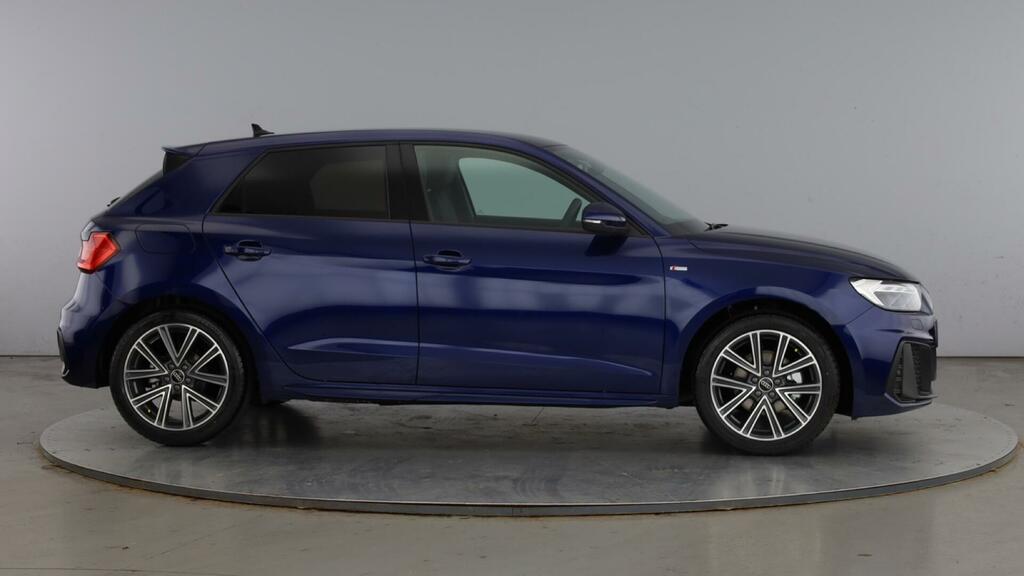 Audi A1 Tfsi 35 S Line Sportback S Tronic Euro 6 5-Door Blue #3