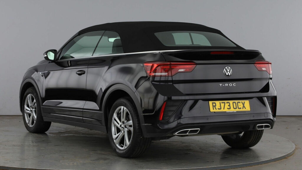Volkswagen T-Roc Tsi R-line Dsg 2Wd Euro 6 2-Door RJ73OCX Black #3