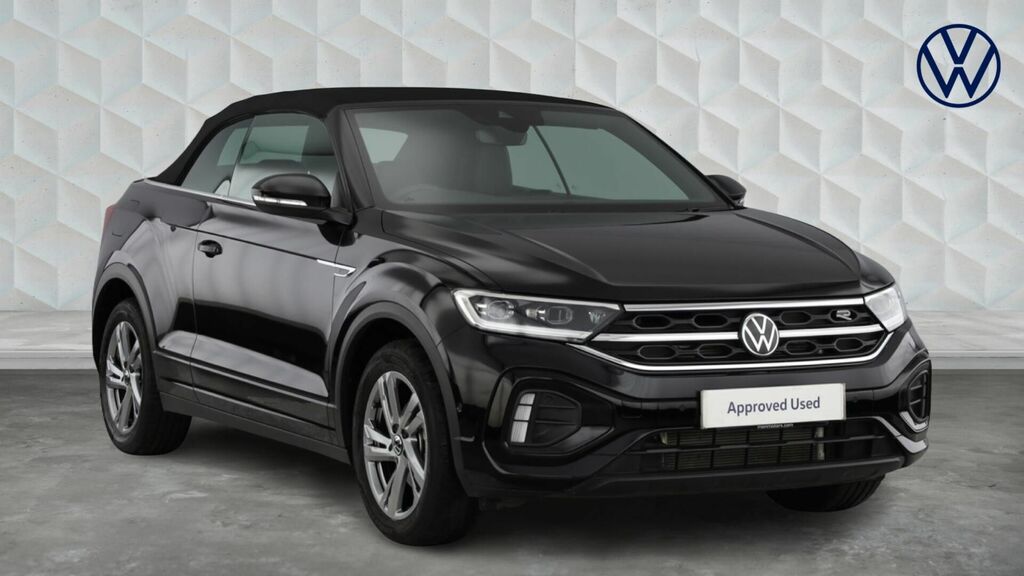 Volkswagen T-Roc Tsi R-line Dsg 2Wd Euro 6 2-Door RJ73OCX Black