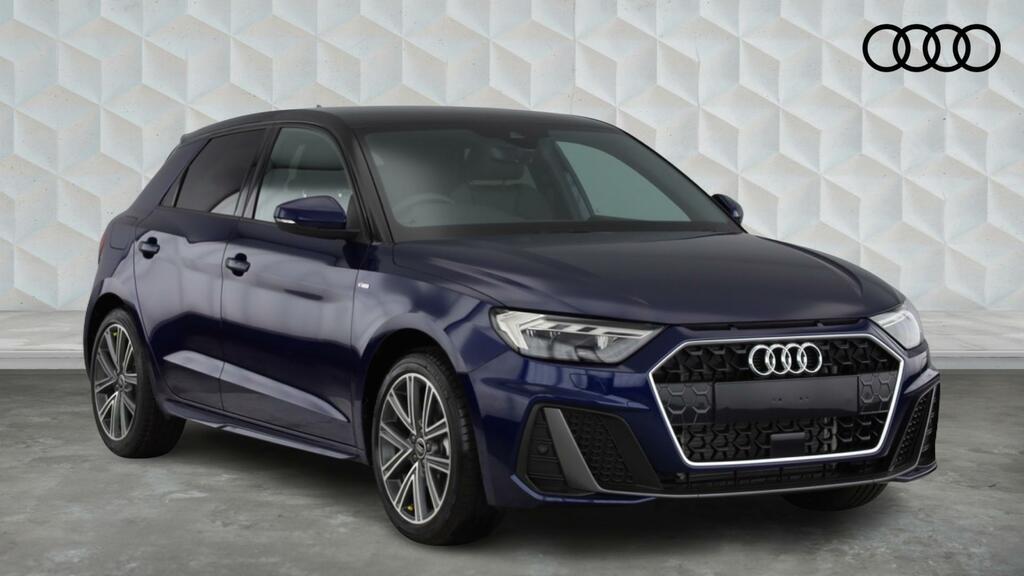 Audi A1 Tfsi 35 S Line Sportback S Tronic Euro 6 5-Door Blue