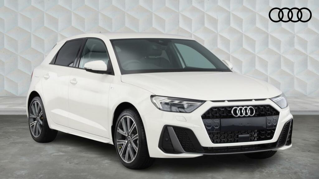 Audi A1 1.0 Tfsi 25 S Line Sportback Euro 6 5-Door White