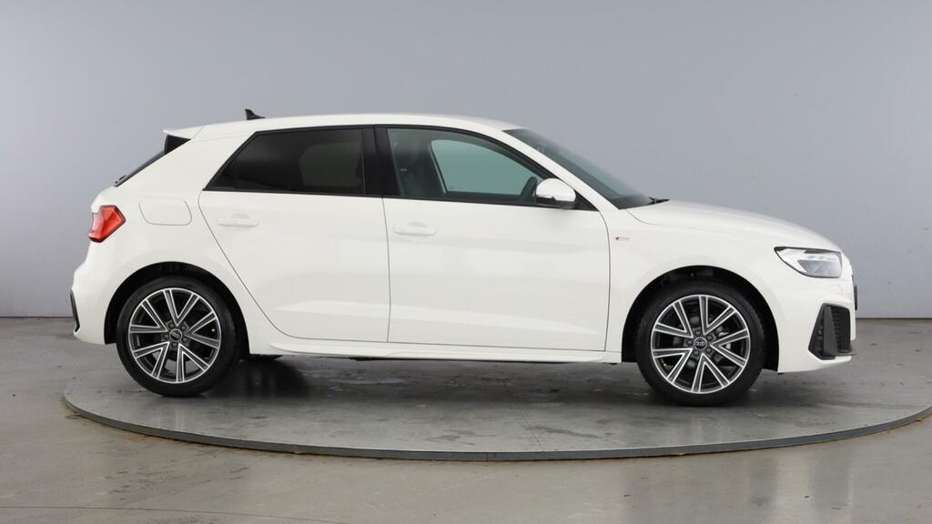Audi A1 1.0 Tfsi 25 S Line Sportback Euro 6 5-Door White #3