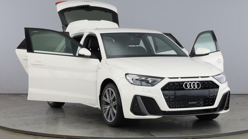Audi A1 1.0 Tfsi 25 S Line Sportback Euro 6 5-Door White #5