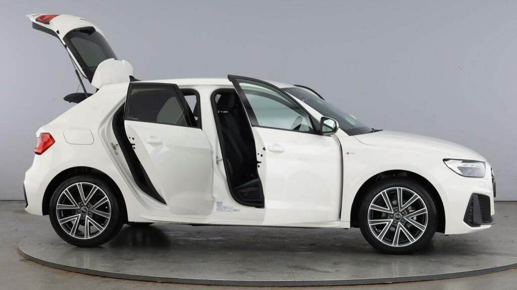 Audi A1 1.0 Tfsi 25 S Line Sportback Euro 6 5-Door White #6