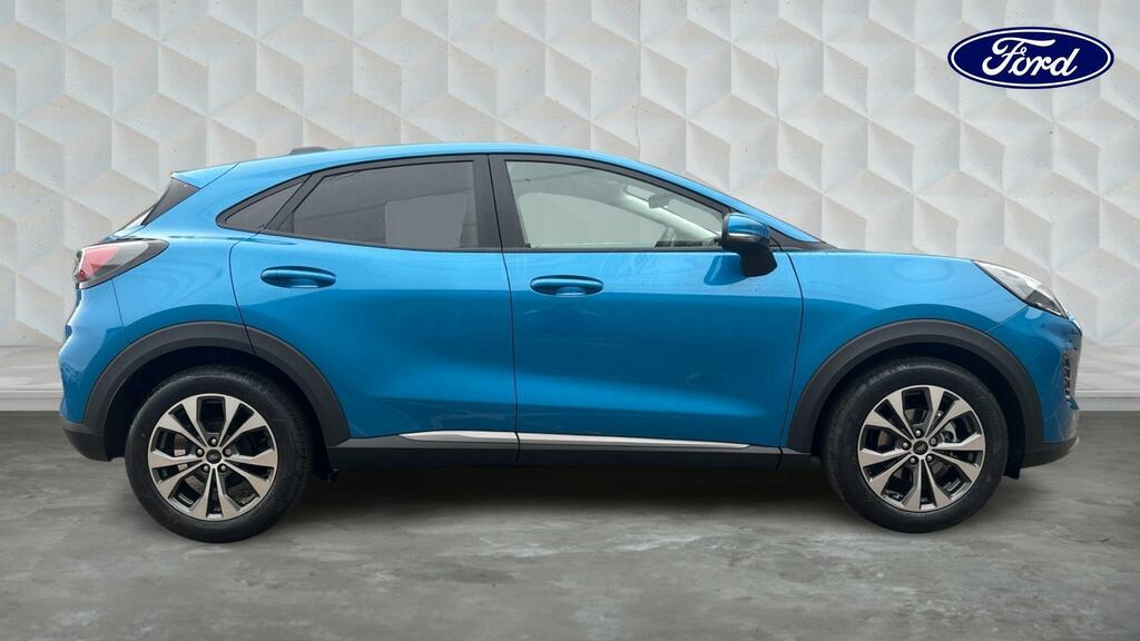 Ford Puma 1.0T Ecoboost Mhev Titanium Euro 6 5-Door Blue #3