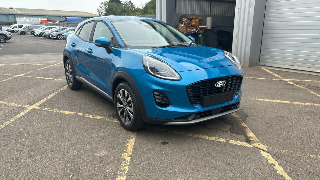 Ford Puma 1.0T Ecoboost Mhev Titanium Euro 6 5-Door Blue #6